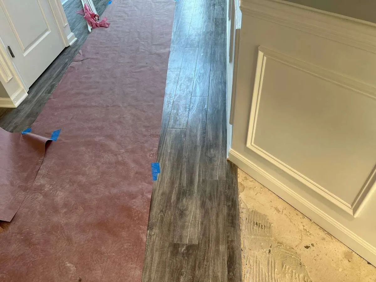 Completed marble shower restoration in Somers